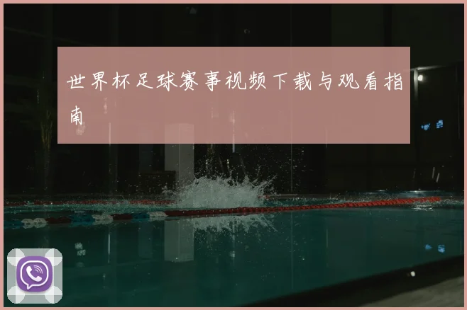 世界杯足球赛事视频下载与观看指南