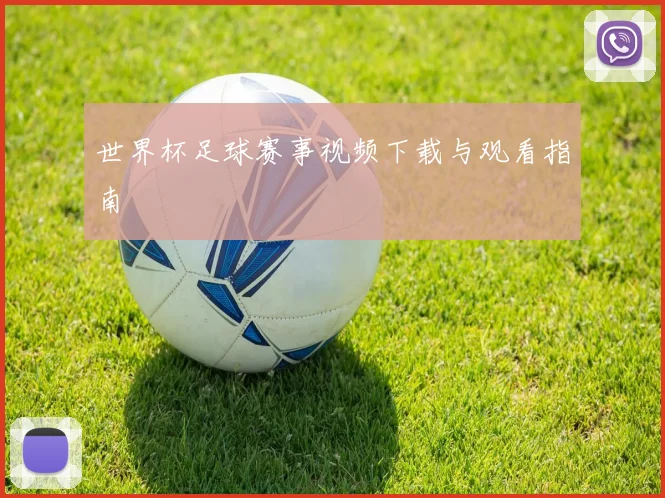 世界杯足球赛事视频下载与观看指南